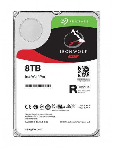 NAS HDD 3.5" IronWolf 8TB...