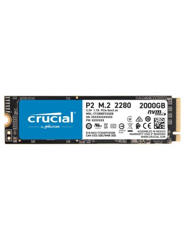 Crucial P2 2TB NVMe PCIe...