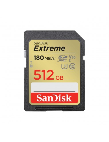 Extreme 512GB SDXC 180MB/s...