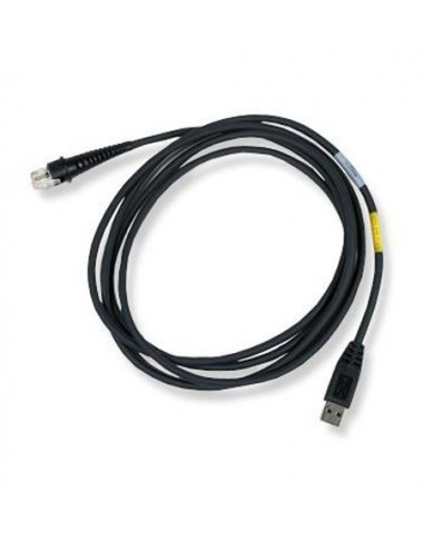 Cable USB black 1.5m 4.9"...