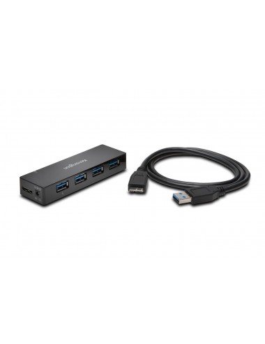 USB 3.0 4-Port Hub+Charging