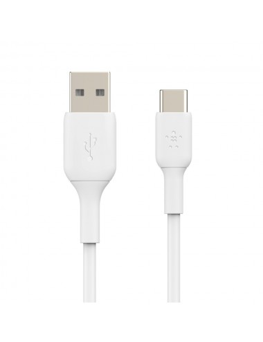 USB-A to USB-C Cable 3M White