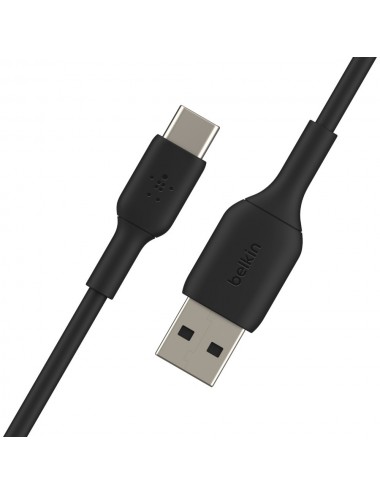 USB-A to USB-C Cable 2M Black