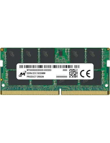 Micron DDR4 ECC SODIMM 16GB...
