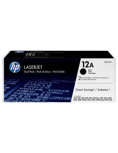 HP Toner/12A Black Dual...