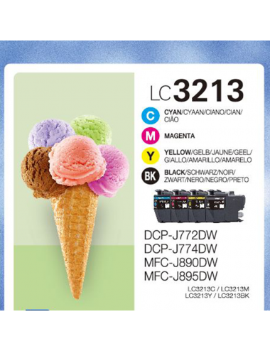 LC3213VAL Ink Cart/BlK/C/M/Y