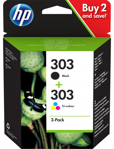 HP 303 Ink Cartridge Combo...