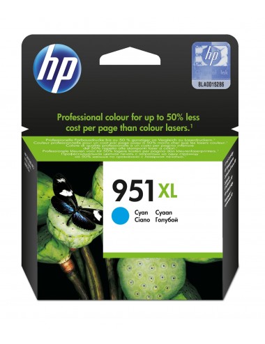 HP 951XL Cyan Officejet Ink...