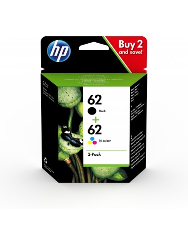 HP 62 Ink Cart Combo 2-Pack...