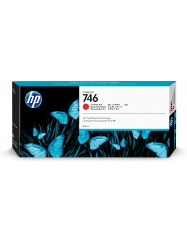 HP 746 Chromatic Red Ink...