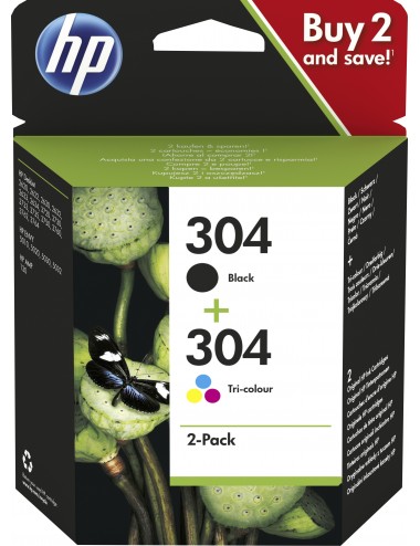 HP 304 Ink Cartridge Combo...